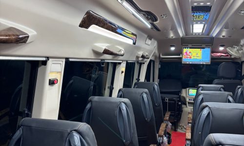 16 seater tempo traveller cab for large family and group outstation tours