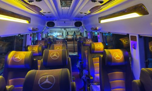 16 seater tempo traveller cab for large family and group outstation tours