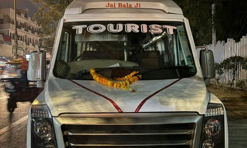 16 seater tempo traveller cab for large family and group outstation tours