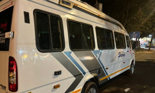 16 seater tempo traveller cab for large family and group outstation tours