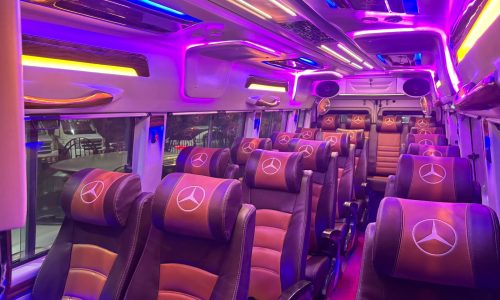 16 seater tempo traveller cab for large family and group outstation tours