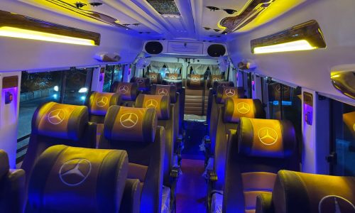 20 seater tempo traveller for large group and corporate outstation travel