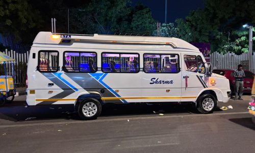 20 seater tempo traveller for large group and corporate outstation travel