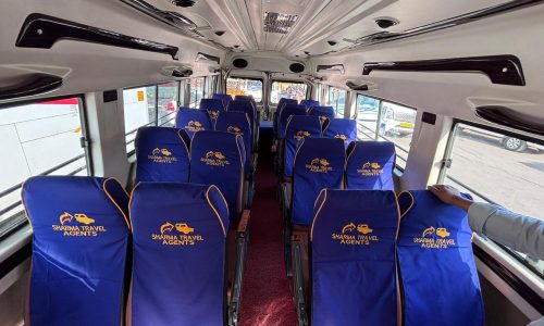 26 seater tempo traveller cab for extra large group outstation journeys