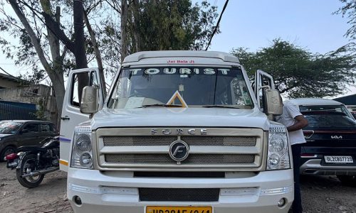 26 seater tempo traveller cab for extra large group outstation journeys