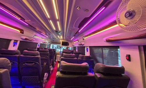 26 seater tempo traveller cab for extra large group outstation journeys