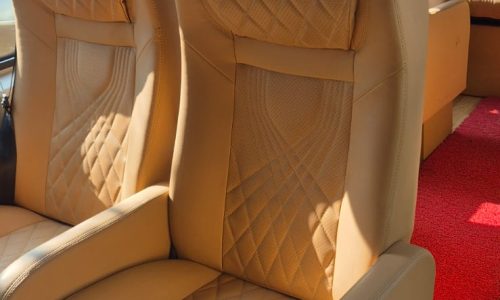 9 seater Maharaja Urbania luxury traveller for comfortable outstation tours