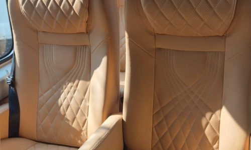 9 seater Maharaja Urbania luxury traveller for comfortable outstation tours